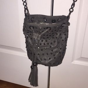 Vegan material Crossbody bag